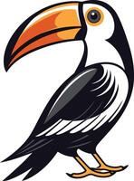 Toucan with a Large Beak vector