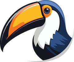 Toucan with a Large Beak vector