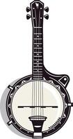Banjo A Classic Stringed Instrument vector