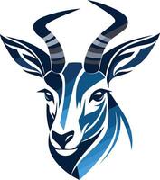 Abstract Portrait of an Antelope vector