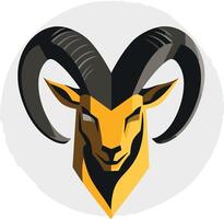 Abstract Illustration of a Ram vector
