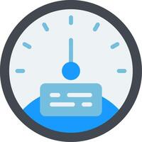 Performance Testing Flat Icon vector