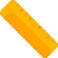 Ruler Flat Icon vector