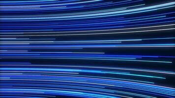 Abstract horizontal colorful rays bending all over the screen. Motion. Optical illusion of moving stripes. video