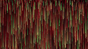 Colorful abstract stream of lines flowing on a black background. Motion. Narrow parallel slowly moving rays. video