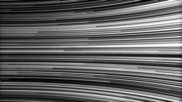 Abstract lined background with monochrome striped pattern. Motion. Narrow black and white lines moving from right to left. video