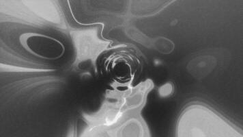 Rotating tunnel with plasma. Motion. Plasma burrow with moving and flickering lines. Rotating tunnel with plasma spots and bright lines video