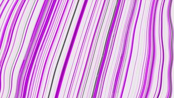Flow of colorful lines with waves. Motion. Background of multicolored lines and wavy distortions. Wavy flow and fluctuations in linear flow of bands video
