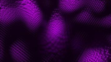 Purple and green background. Design.Light blots in abstraction with bright illumination rise up and down with light. video