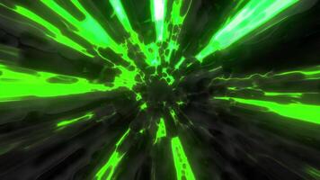 Abstract background with the movement of lines and stripes. Motion. Energy flow, cosmic pattern of flying inside spinning tunnel. video