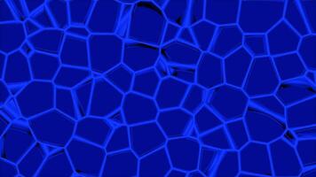 Mosaic background with moving mirror squares. Design. Beautiful mirror cells move on surface. Background of mosaic moving cells video