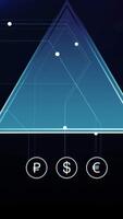 Online financial money data encryption using blockchain to protect information. Stock. Animation depicting the interconnection of currencies. Global economy concept. video