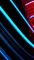 Abstract strokes of light. Abstract motion background. Wavy soft motion video