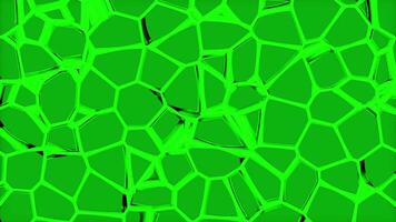 Mosaic background with moving mirror squares. Design. Beautiful mirror cells move on surface. Background of mosaic moving cells video