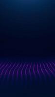 Texture effect background abstract lines movement waves blue color motion. Futuristic Particles Wave Abstract Background. Abstract blue motion waves video
