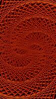 Fluid moving rotating, eye circles seamless loop animation, new quality industrial techno construction. Mirrored Tunnel. Complex morphing tunnel loop with symmetrical patterns video