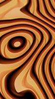 Abstract wavy gradient background. Design. Bending glossy stripes creating moving shapes. video
