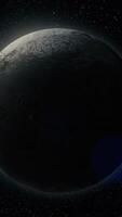 A smooth, gentle entry into orbit around Iapetus. Retimed style flyby of Lapetus, one of Saturn's moons. Reversible. Data. JPL USGS Astrogeology video