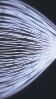 Abstract background with animation of moving wave silk or energy. Backdrop of beautiful soft air waves in slow motion. Seamless animation of wave form with vibrant colors video