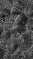 Organic forms abstract motion background. Abstract plexus nodes and connections form network motion background hi-tech technology. Organic forms abstract motion chrome silver background video