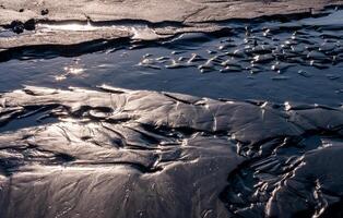 Kuyalnik Liman, water flows out of mud baths and flows into Kuyalnik Liman photo