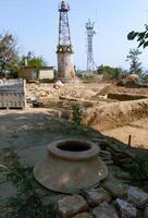 BULGARI, KALIAKRA - APRIL 02, 2013 - archaeological excavations of Greek settlements on the Black Sea coast in Bulgaria photo