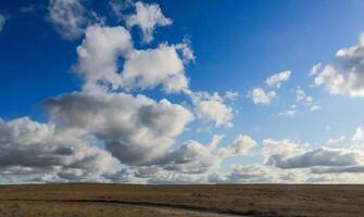 Thunderstorm clouds over the Crimean Peninsula in summer photo