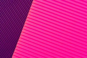 Abstract corrugated paper background. Rough decorative paper texture. photo