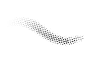Points. Gradient element. Grunge halftone grid. Retro pixelated vector