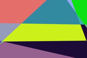 Abstract art illustration background of modern geometric shapes vector