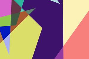 Geometric colorful abstract modern wallpaper background vector
