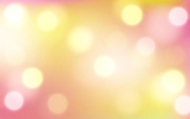 Golden Glow Bokeh. Warm Radiance in Soft Yellow Tones, Background decoration