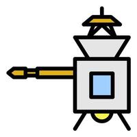 Cassini Spacecraft for Space Icon vector