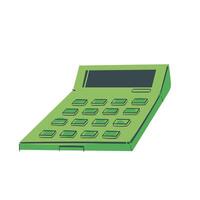Calculator for Back to School Icon vector