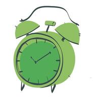 Clock for Back to School Icon vector