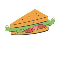 Breakfast Pizza for Back to School Icon vector