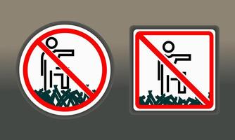 Do not step on grass sign. Please keep of the grass sign vector