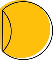 paper fold shaped with outline label vector