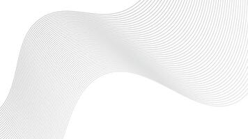 Abstract digital wavy line art background vector