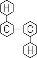 Ethyne Line Icon vector