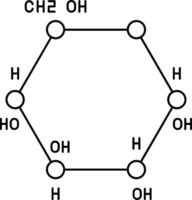 Glycogen Line Icon vector