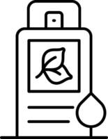 Toner Line Icon vector