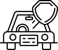 Auto Insurance Icon vector
