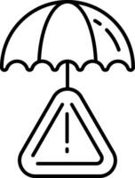 Hazard Insurance Icon vector