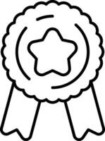 Exclusion Line Icon vector