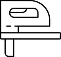 Jigsaw Line Icon vector