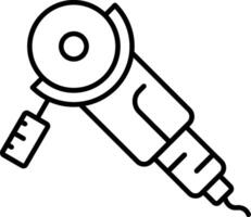 Grinder Line Icon vector