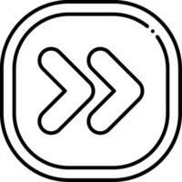 Next Line Icon vector