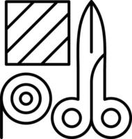 Craft Workshop Line Icon vector