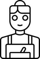 Cooking Class Line Icon vector